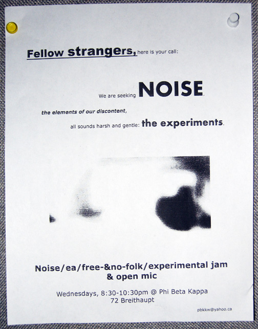 noise poster